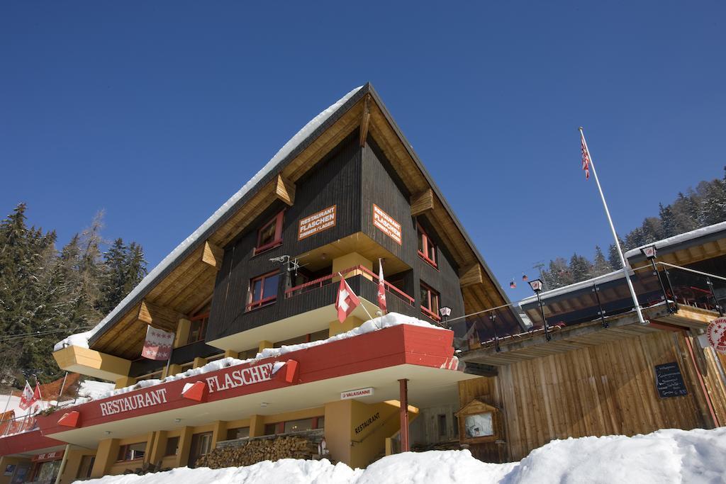 Hotel Restaurant Flaschen Albinen Exterior photo